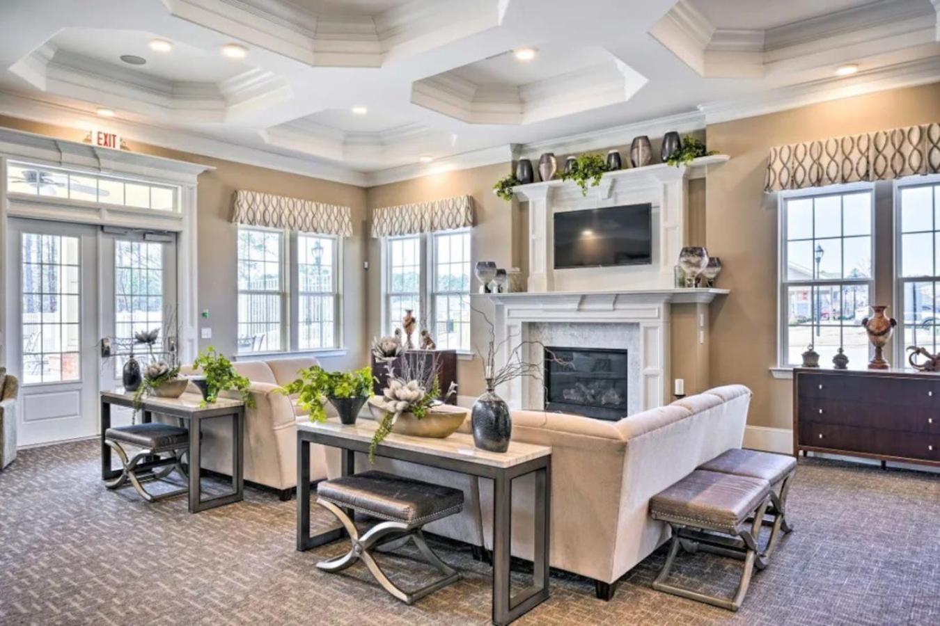 The Villas Buckingham 10 Mins To Rdu Airport Duke Downtown Durham Eksteriør bilde